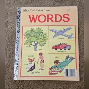 Words 1974 A Little Golden Book
